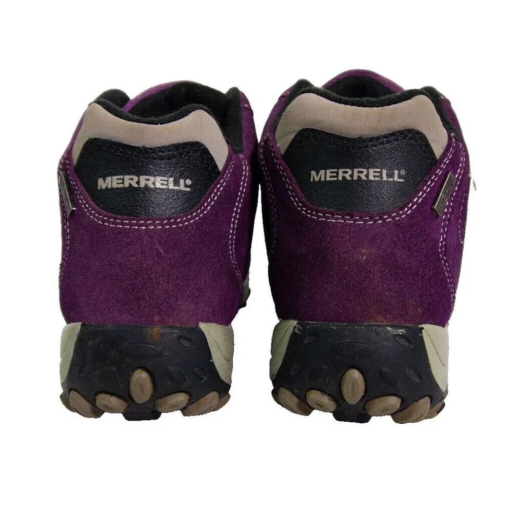Merrell Waterproof Chameleon Spin Kids Performance Boots Size 4.5 Wineberry